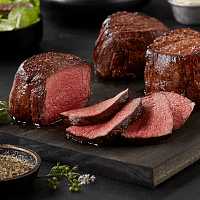 American Style Kobe Filet Mignon, Cooked