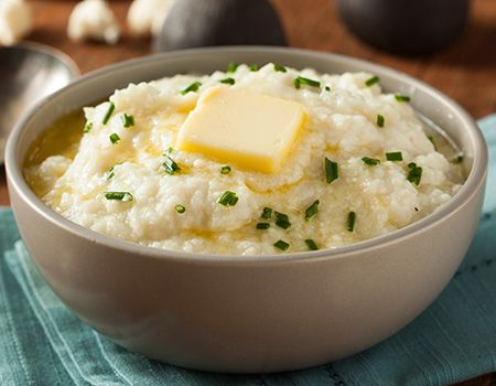 Steak and Cauliflower Purée