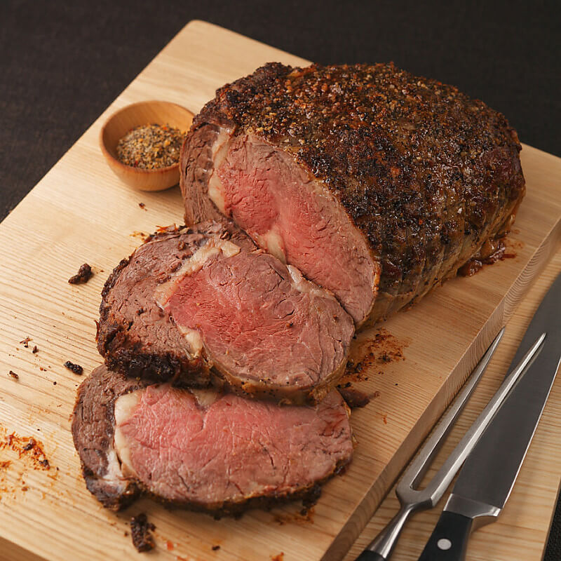 Montmorency Cherry Glazed Prime Rib