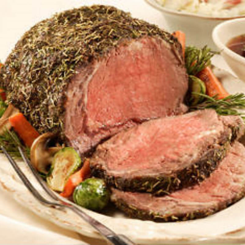 Herb Crusted Prime Rib Roast