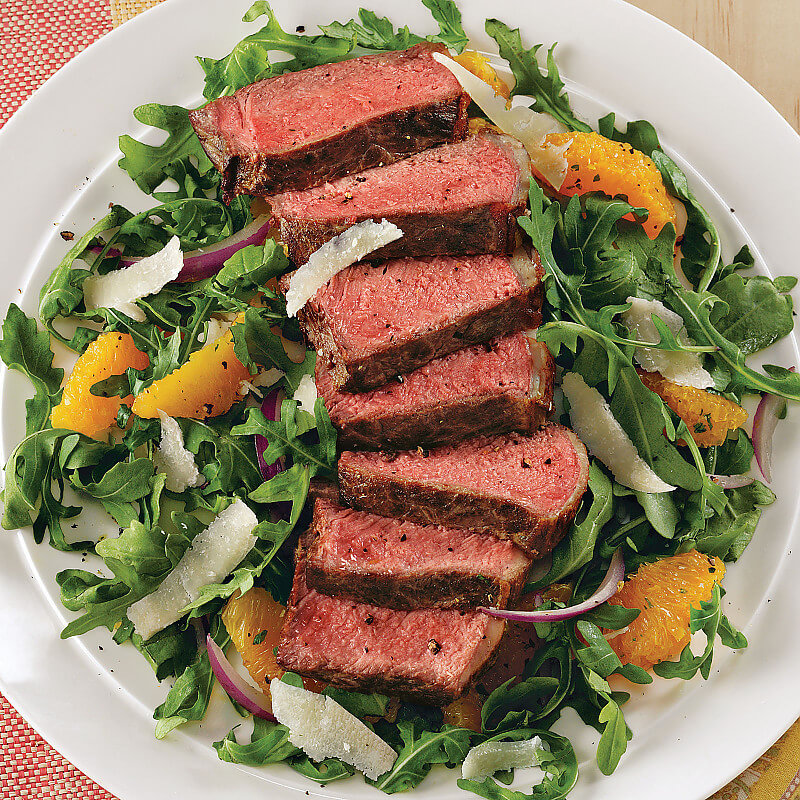 Steak Salad with Mustard Vinaigrette