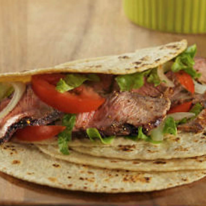 Margaritas Chipotle Steak with Grilled Avocadoes