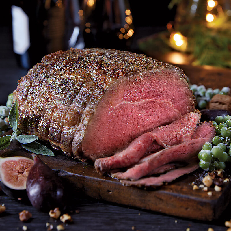 Salt Crust Prime Rib
