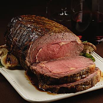 Traditional Roasted Prime Rib Au Jus w/ Yorkshire Pudding Recipe