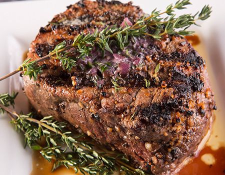 Crown Filet with Red Wine Butter