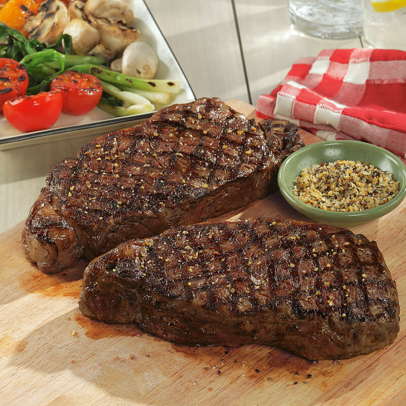 Colibri Ranch Olde West Rub-Dusted Strip Steaks