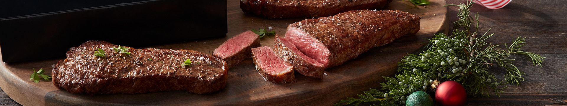 Kansas City Strip Steaks