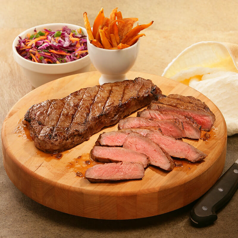 Kansas City Steaks with Red Wine Sauce